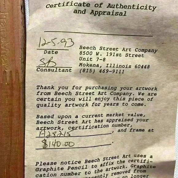 C.Carson Raggedy Ann & Andy Oil Paintings - Picture 6 of 9